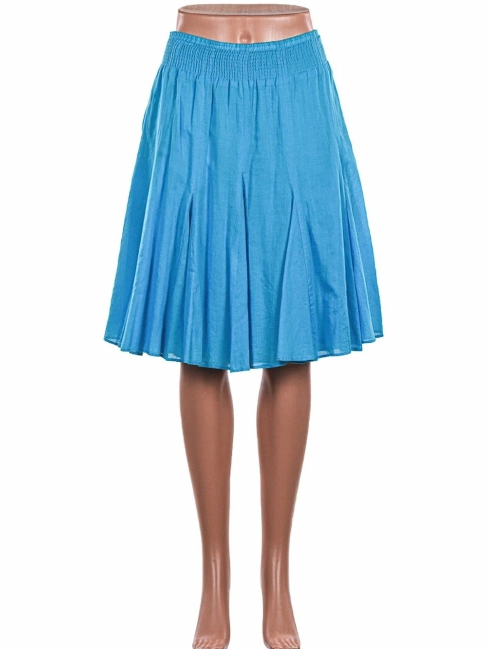 Vintage Banana Republic Turquoise A-Line Skirt